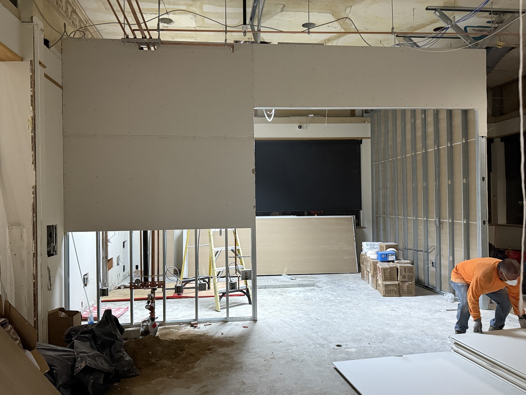 Drywall installation
